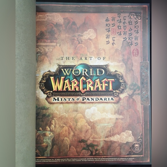 The Art Of World Of Warcraft Mists Of Pandaria - By Blizzard Entertainment - Hc - Picture 8 of 15